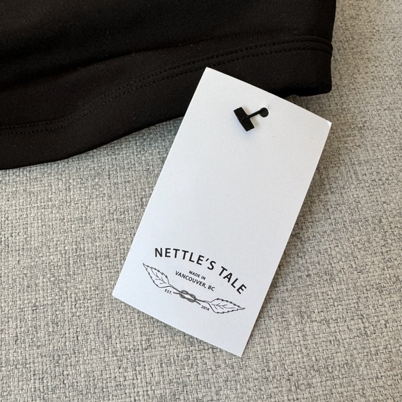 New! NETTLE’S TALE • The Cyd Top in Black - Picture 4 of 11
